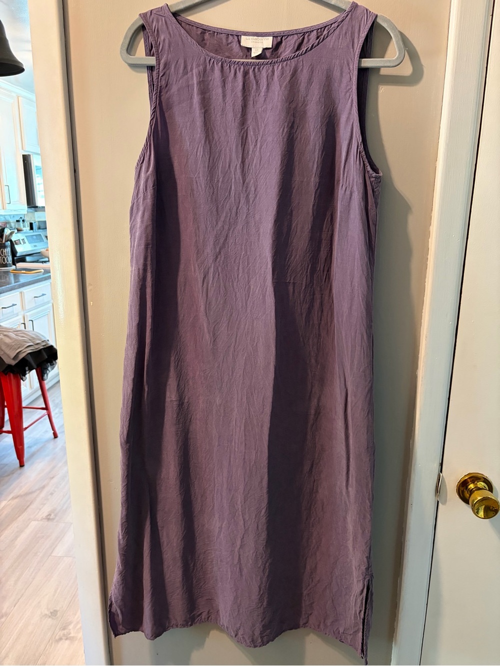 Lavender Sleeveless Shift Dress by Liz Claiborne